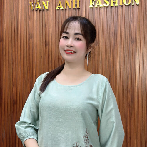 Áo Trung Niên Thêu Hoa