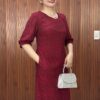 Đầm Gấm Hoa Thanh Lịch