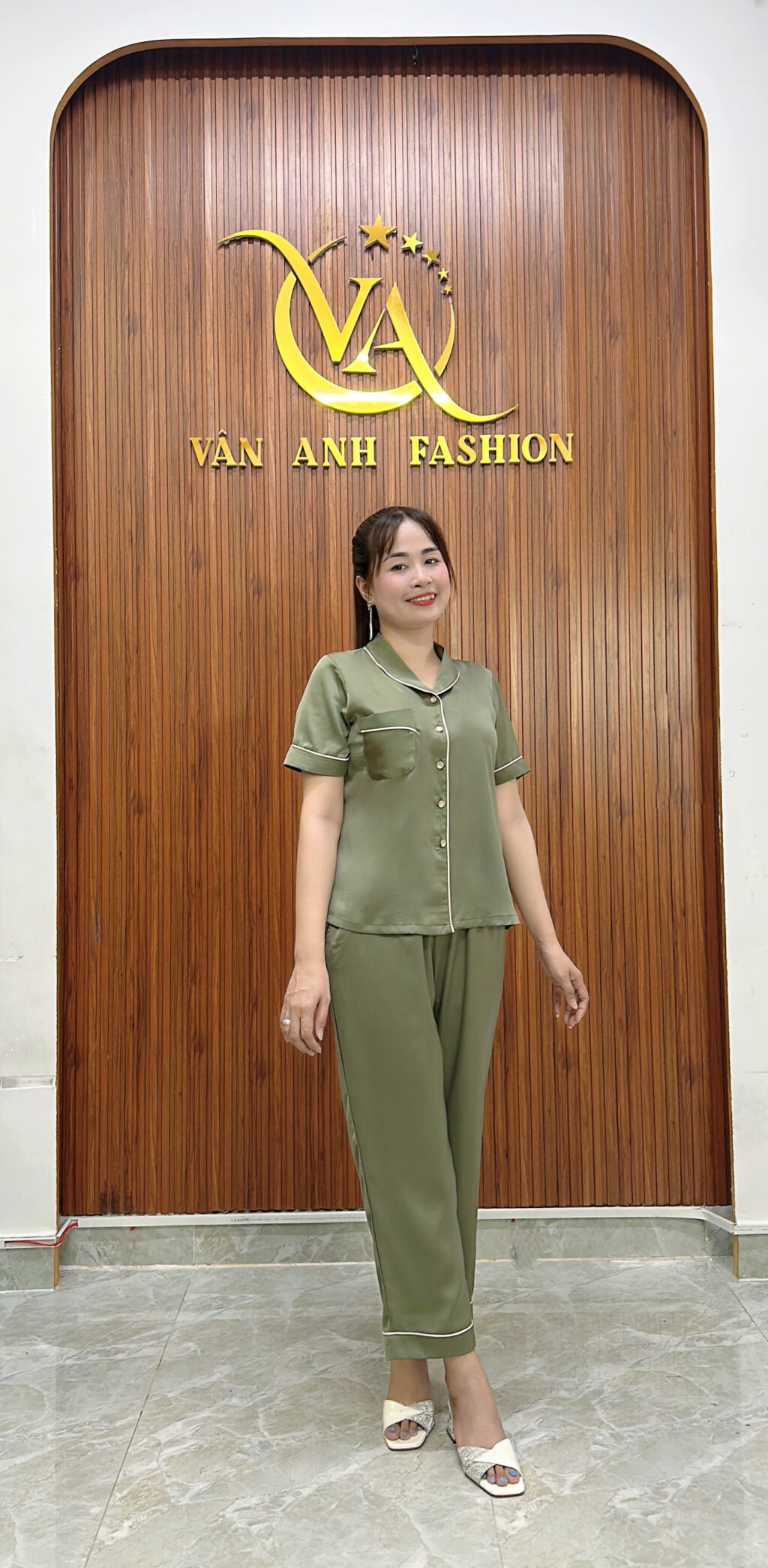 Đồ bộ trung niên tay ngắn