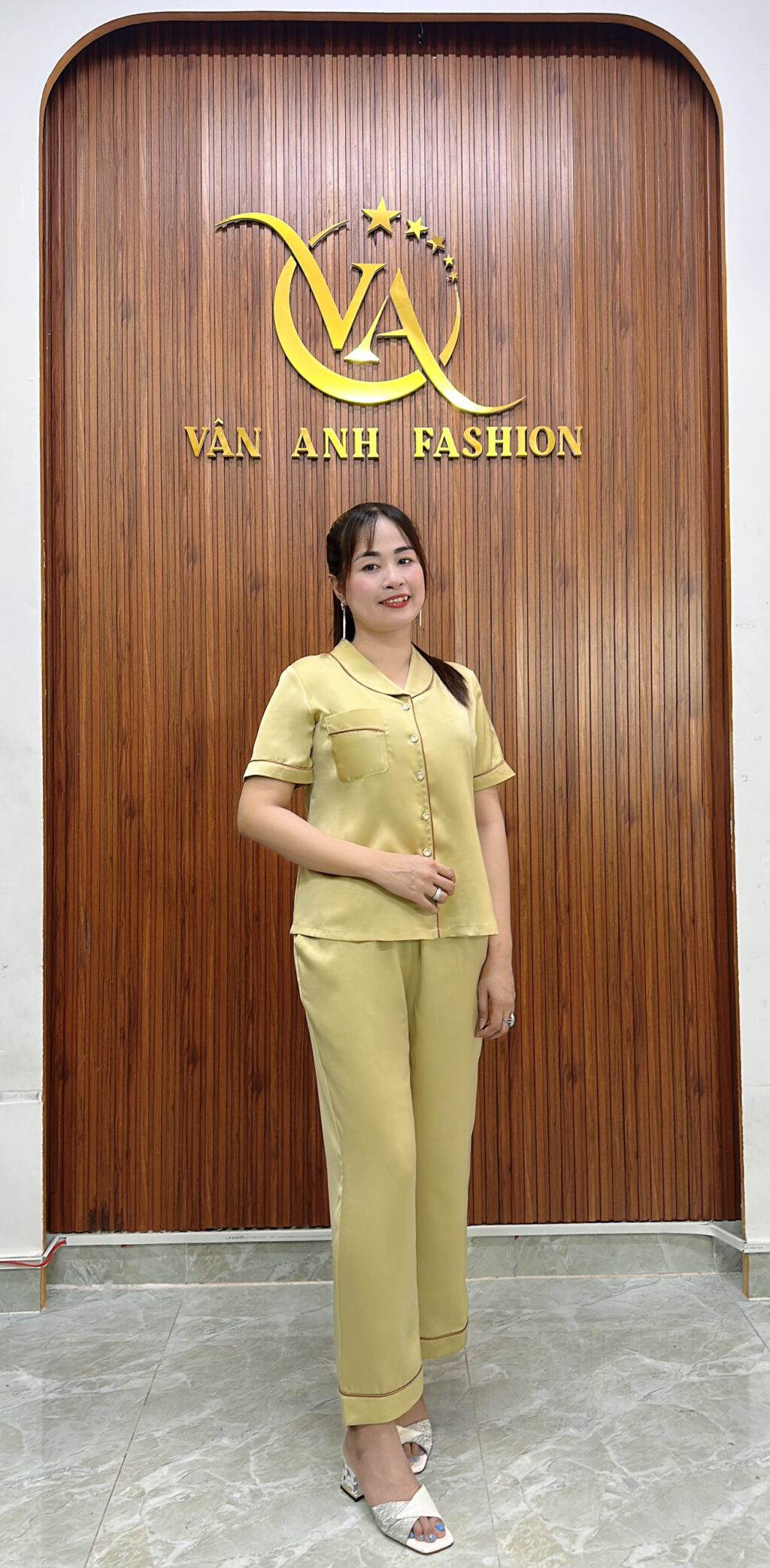 Đồ bộ trung niên tay ngắn