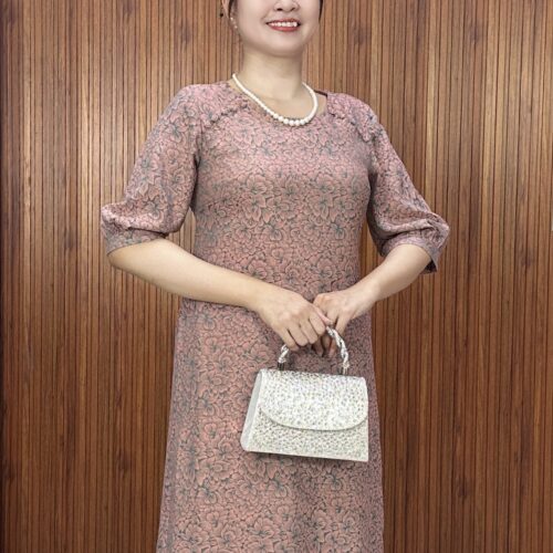 Đầm Gấm Hoa Thanh Lịch