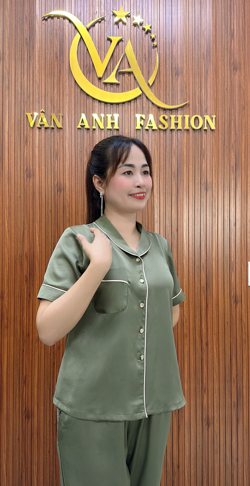 Đồ bộ trung niên tay ngắn